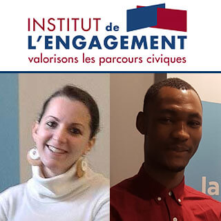 « NOS » VOLONTAIRES DU SERVICE CIVIQUE À L’HONNEUR DE L’INSTITUT DE L’ENGAGEMENT!